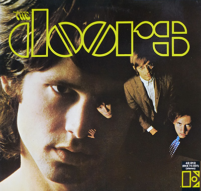 THE DOORS - S/T Self-Titled (1973, Germany) .  album front cover vinyl record